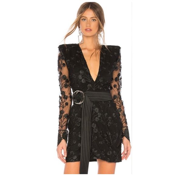 Zhivago Dresses & Skirts - Zhivago In The Garden Mini Dress in Black